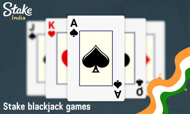 Stake does not have a wide selection of blackjack games, but all the most popular varieties of this card game are available to Indian players